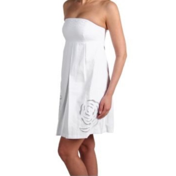 NWT LILLY PULITZER Betsey Dress Embroidered—Classic White - Picture 4 of 10